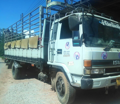 ราคาขาย 555,000บ หกล้อ อีซูซุ FRR32LR-195 พาเวอร์ ทิฟฟี ยาว900 ช่วงยาว7.20ม สภาพดีเดิมสวยพร้อมใช้ ทะเบียนพร้อมโอน