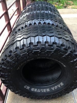 ขายยาง All Mickey thompsom 33 14.5 R15 สภาพเข้าไร่เข้าสวน ดอกเยอะ ลุยได้อีกนาน