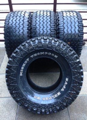ขายยาง All Mickey thompsom 33 14.5 R15 สภาพเข้าไร่เข้าสวน ดอกเยอะ ลุยได้อีกนาน