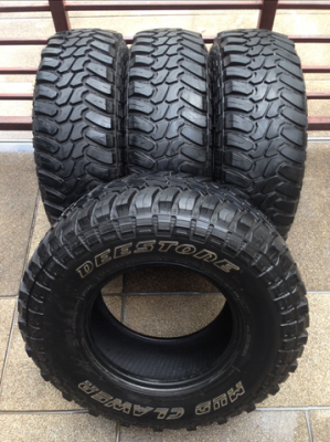 ยาง Mud Deestone 31 10.5 R15 ปี14 ดอกเต็ม ไม่มีปะ ใช้กันยาว