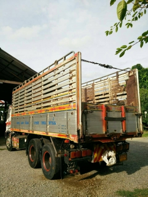 ขายด่วนรถสิบล้อดั้มHINOMAGAเครือง260แรงปี47รถสวยมาก