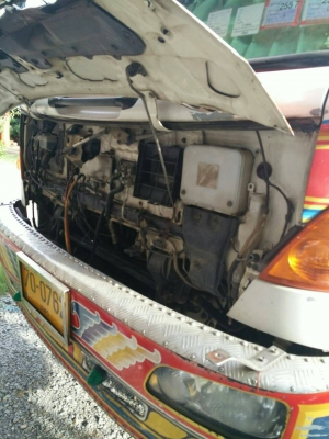 ขายด่วนรถสิบล้อดั้มHINOMAGAเครือง260แรงปี47รถสวยมาก