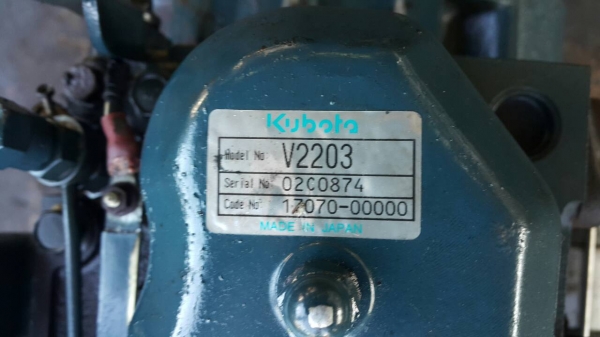 ขาย เครื่องยนต์ KUBOTA รุ่น V2203 มือสองญี่ปุ่น ขาย เครื่องยนต์ KUBOTA รุ่น V2203 มือสองญี่ปุ่น