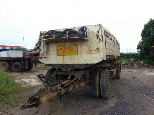 ขายด่วน รถสิบล้อดั้มพ์พ่วง แม่ลูก  hino meg 260  พร้อมใช้งาน ถ้าทำขายเก็บเล็กน้อย