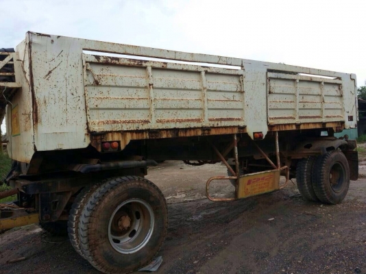 ขายด่วน รถสิบล้อดั้มพ์พ่วง แม่ลูก  hino meg 260  พร้อมใช้งาน ถ้าทำขายเก็บเล็กน้อย