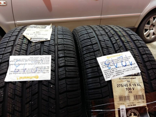 ขายยาง CONTINENTAL Conti4X4Contact NO 275/45R19