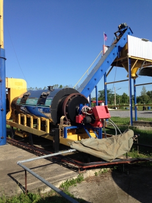 PLANTแอสฟัลท์ติค ขนาดผลิต 20/25ตันต่อชั่วโมงของใหม่ซื้อมายังไม่ใด้ใช้