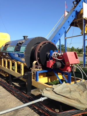 PLANTแอสฟัลท์ติค ขนาดผลิต 20/25ตันต่อชั่วโมงของใหม่ซื้อมายังไม่ใด้ใช้