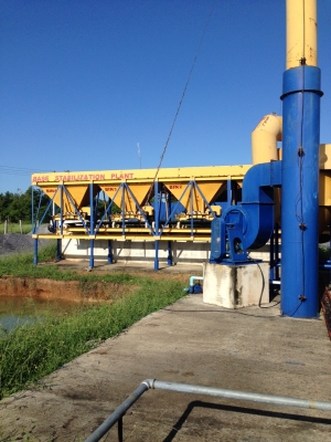 PLANTแอสฟัลท์ติค ขนาดผลิต 20/25ตันต่อชั่วโมงของใหม่ซื้อมายังไม่ใด้ใช้