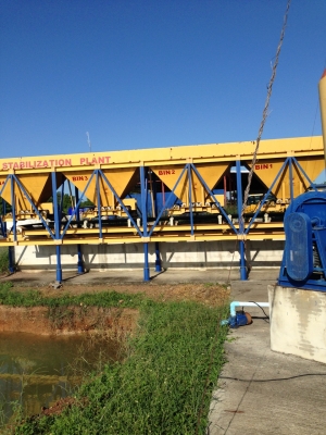 PLANTแอสฟัลท์ติค ขนาดผลิต 20/25ตันต่อชั่วโมงของใหม่ซื้อมายังไม่ใด้ใช้