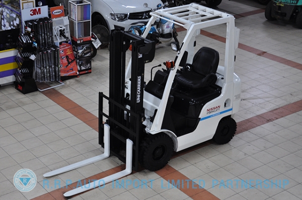 ขายรถโฟล์คลิฟท์มือสอง NISSAN รุ่น NL01 ราคา 215,000 บาทนำเข้าจากประเทศญี่ปุ่น 100\% ไม่เคยใช้งานในประเทศไทย