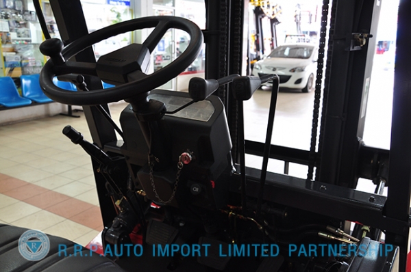 ขายรถโฟล์คลิฟท์มือสอง NISSAN  รุ่น NJ01 ราคา 145,000 บาท นำเข้าจากประเทศญี่ปุ่น 100\% ไม่เคยใช้งานในไทย