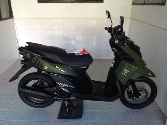 TTX รุ่นLimited ลายทหาร สีเขียวด้าน วิ่งน้อย ปลายปี55 (ของแถม 4 รายการ)
