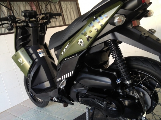 TTX รุ่นLimited ลายทหาร สีเขียวด้าน วิ่งน้อย ปลายปี55 (ของแถม 4 รายการ)