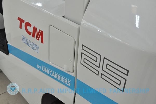 ขายรถโฟล์คลิฟท์มือสอง TCM รุ่น FHD25I3A  ราคา 445,000 บาท นำเข้าจากประเทศญี่ปุ่น 100\% ไม่เคยใช้งานในประเทศไทย