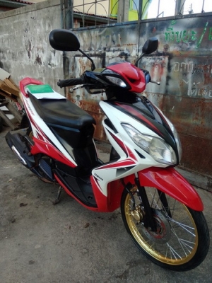 Mio 125 เครื่องเดิมๆสวยๆหล่อๆลงล้อมาอย่างเดียว พร้อมเล่มครับ