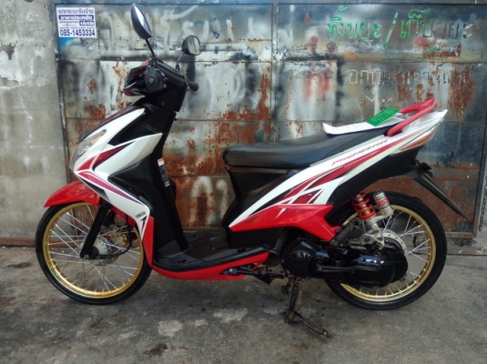 Mio 125 เครื่องเดิมๆสวยๆหล่อๆลงล้อมาอย่างเดียว พร้อมเล่มครับ