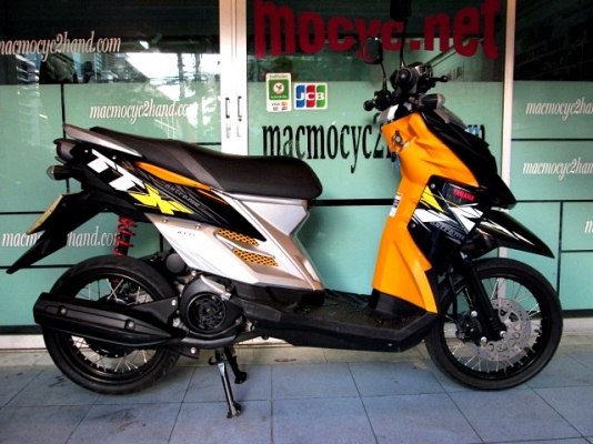 ttx สีเหลือง แต่งโช๊คหลังใหม่ เครือบเงาชิ้นสีเหลืองใหม่ รถเดือน เมษายน ปี57 ฟรีโอน แถม4 รายการ