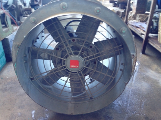 ขายโบวเวอร์ดูด-เป่า ในท่อ Kruger ขนาด 1/3HP. 220V ไฟบ้าน สภาพสวย พร้อมใช้งาน