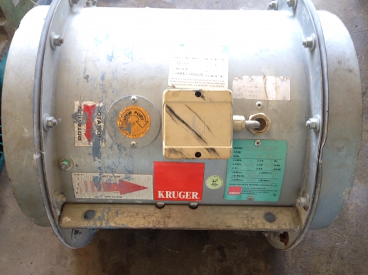 ขายโบวเวอร์ดูด-เป่า ในท่อ Kruger ขนาด 1/3HP. 220V ไฟบ้าน สภาพสวย พร้อมใช้งาน