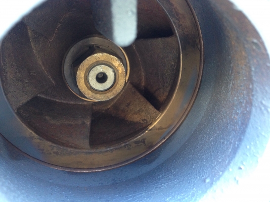 ขายหัวปั้มน้ำหอยโข่ง Ebara ขนาดเข้า 3นิ้ว ออก 2.5นิ้ว ใบพัดทองเหลือง สภาพสวย หมุนนิ่ม พร้อมใช้งาน