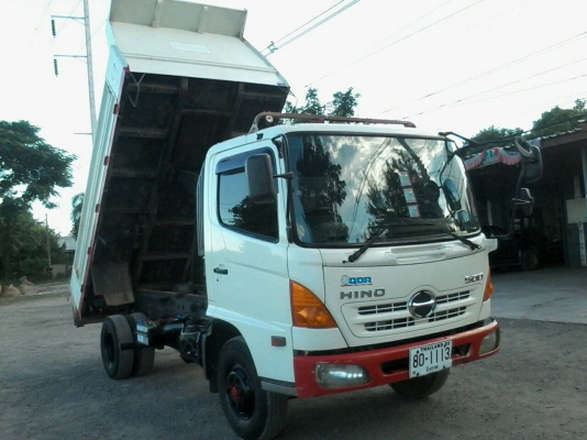 MEGA500หน้ากากขาว กระบะดั้มสามมิตร 6เกียร์ มือเดียวป้ายแดง