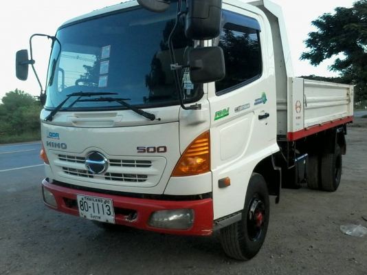 MEGA500หน้ากากขาว กระบะดั้มสามมิตร 6เกียร์ มือเดียวป้ายแดง