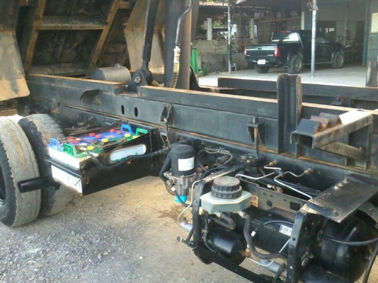 MEGA500หน้ากากขาว กระบะดั้มสามมิตร 6เกียร์ มือเดียวป้ายแดง