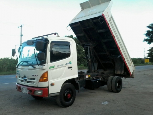 MEGA500หน้ากากขาว กระบะดั้มสามมิตร 6เกียร์ มือเดียวป้ายแดง