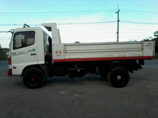 MEGA500หน้ากากขาว กระบะดั้มสามมิตร 6เกียร์ มือเดียวป้ายแดง