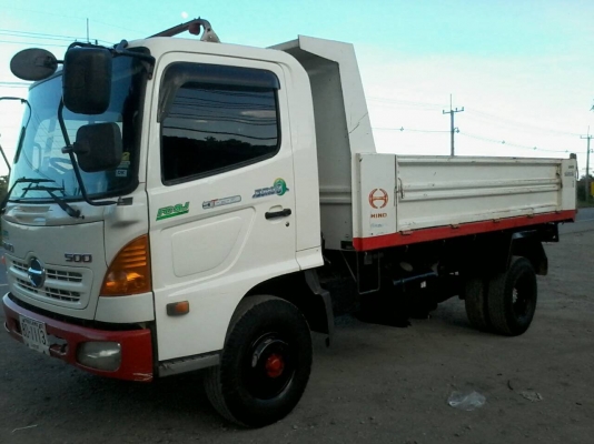 MEGA500หน้ากากขาว กระบะดั้มสามมิตร 6เกียร์ มือเดียวป้ายแดง