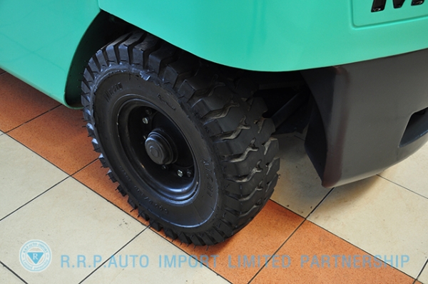 ขายรถโฟล์คลิฟท์มือสอง MITSUBISHI รุ่น FG25 ราคา 275,000 บาท นำเข้าจากประเทศญี่ปุ่น 100\% ไม่เคยใช้งานในประเทศไทย