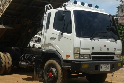 ขายรถสิบล้อดั๊มพ์ สองเพลา มิตซู M6 ยูโร 2 ปี 50