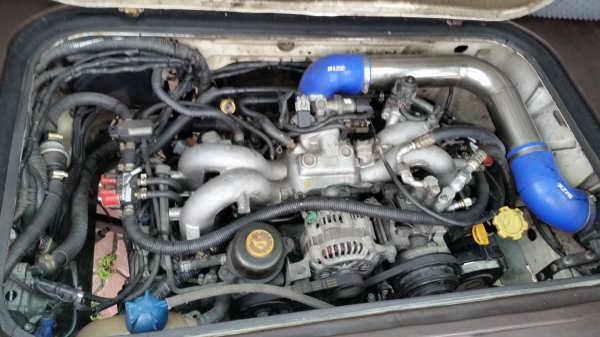 ขายรถโฟล์คตู้ เครื่องซูบารุ 2500cc รถบ้านพร้อมใช้งาน