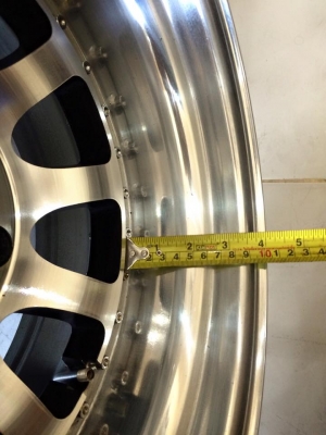 ขายล้อ WORK CRAG 3 ชิ้นแท้ 15x8.5" ET-20 6/139.7 ลึก 4 นิ้ว หล่อๆ