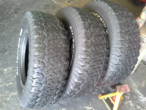 BF All 31/10.5/15 ปี10 สภาพดี 3เส้น ***ขายเส้นละ 2000***