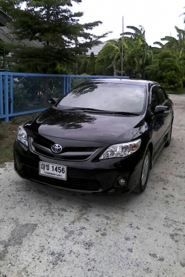 TOYOTA  ALTIS  1.8  ตัวท๊อป TRD  สีดำ สวยๆ จัดเต็ม