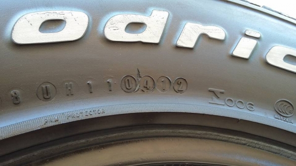 ขายยาง bf  265/75/16  จำนวน 1 ชุดครับ