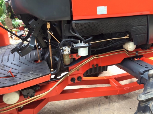 ขายรถไถKubota L4508DI (4WD) พร้อมใบมีดหน้าและผานพรวนLCS 24x6 ใหม่รถพร้อมใช้งาน