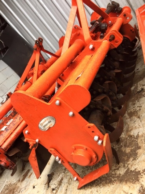 ขายรถไถKubota L4508 (4WD) พร้อมใบมีดหน้าและโรตารีช้าง รถพร้อมใช้งาน
