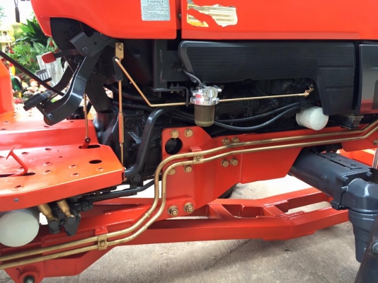 ขายรถไถKubota L4508 (4WD) พร้อมใบมีดหน้าและโรตารีช้าง รถพร้อมใช้งาน