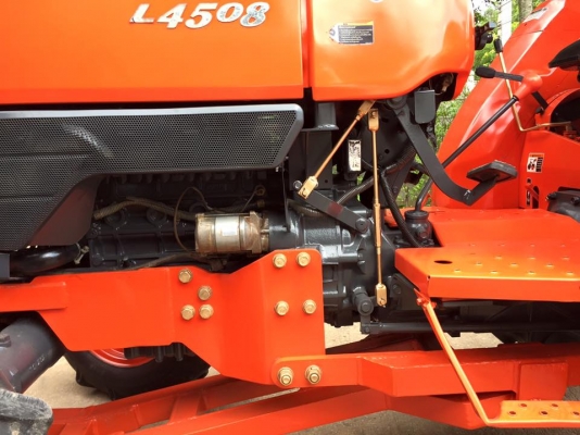 ขายรถไถKubota L4508 (4WD) พร้อมใบมีดหน้าและโรตารีช้าง รถพร้อมใช้งาน ขายรถไถKubota L4508 (4WD) พร้อมใบมีดหน้าและโรตารีช้าง รถพร้อมใช้งาน