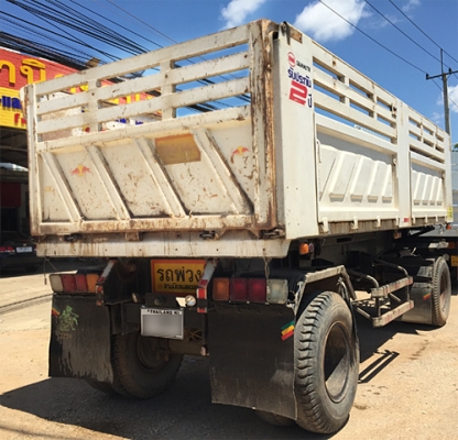 ฝากขาย ลูกพ่วง ดัมพ์สามมิตร 2 เพลา ปี 49 สภาพสวย ยางเต็ม เอกสารพร้อมโอน