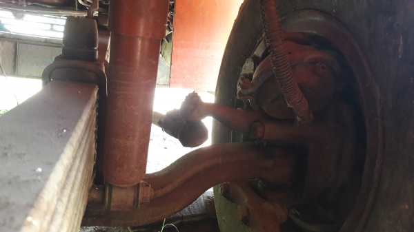 ขายรถบัสชั้นครึ่งพัดลม  เครื่องดี