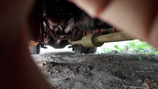 ขายรถบัสชั้นครึ่งพัดลม  เครื่องดี