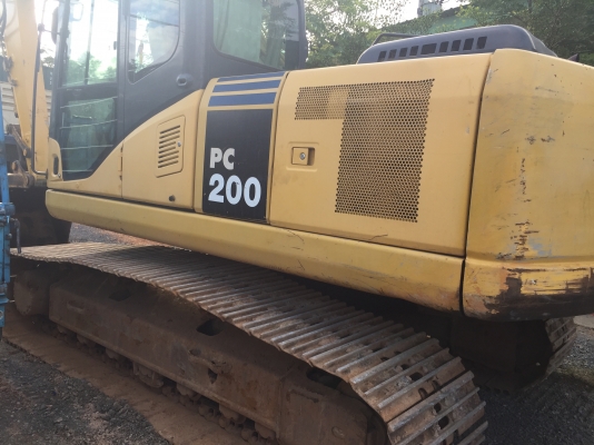 รถขุดPC200-7 ปี2010. เอกสารเล่มทะเบียนเต็ม รถสวยดี 10098 ชม.