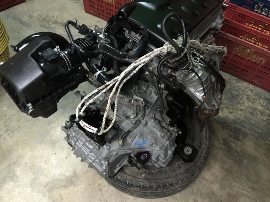 เครื่องวีออส 1NZ-FE เครื่องเกียร์ออโต้กล่องคันเร่ง สายไฟทั้งชุดสวยมาก