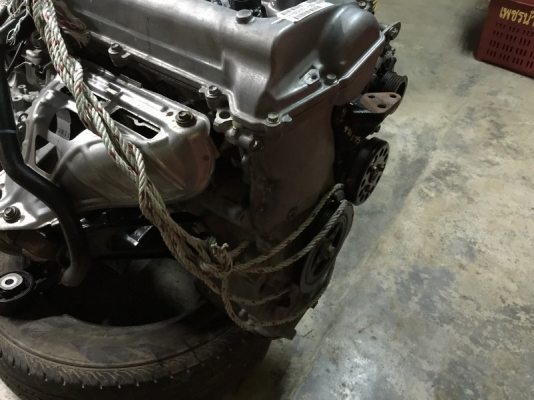 เครื่องวีออส 1NZ-FE เครื่องเกียร์ออโต้กล่องคันเร่ง สายไฟทั้งชุดสวยมาก