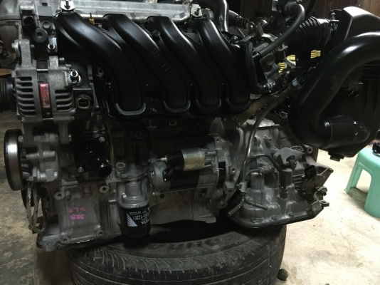 เครื่องวีออส 1NZ-FE เครื่องเกียร์ออโต้กล่องคันเร่ง สายไฟทั้งชุดสวยมาก