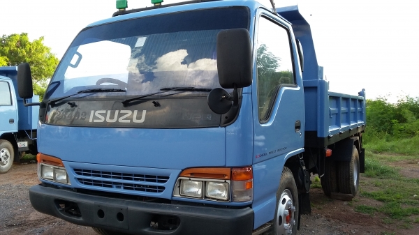 ขายหกล้อดั้มพ์ ISUZU NPR66LX-120HP เเอร์ เพาเวอร์ เอฟหน้า-หลัง ดั้มสามมิตร สภาพสวยพร้อมใช้